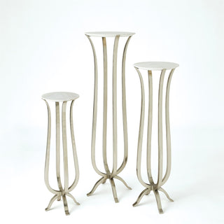 CHORDA PEDESTAL COLLECTION-NICKEL