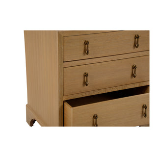 Cooper River Chest – Cerused Oak Finish with Nickel Pulls