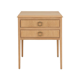 San Remo Chest - Oak with Tapered Legs and Streamlined Design