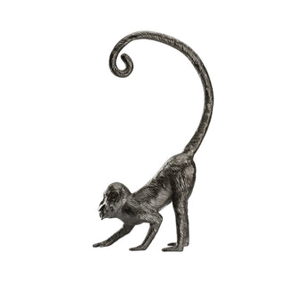 Standing Monkey – Gunmetal Finish Decorative Sculpture