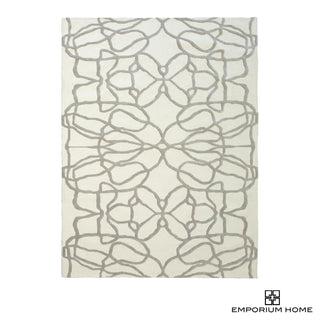 MOTH RUG-IVORY/GREY