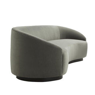 Contemporary Turner Sofa in Sharkskin Velvet - High Traffic Contract Suitable Design