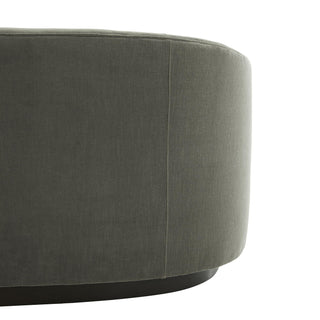 Contemporary Turner Sofa in Sharkskin Velvet - High Traffic Contract Suitable Design