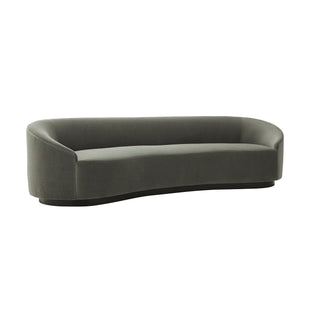 Contemporary Turner Sofa in Sharkskin Velvet - High Traffic Contract Suitable Design