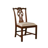 MASSACHUSETTS REGENCY MAHOGANY SIDE CHAIR-Musli