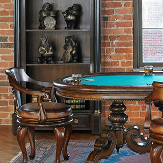 Maitland Smith TEXAS HOLD'EM GAME TABLE