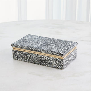 Terrazzo Boxes-Black/White