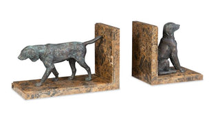 Maitland Smith 8423-12 - Hunting Dog Bookends