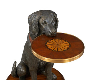 Maitland Smith 8427-30 - Golden Retriever Accent Table