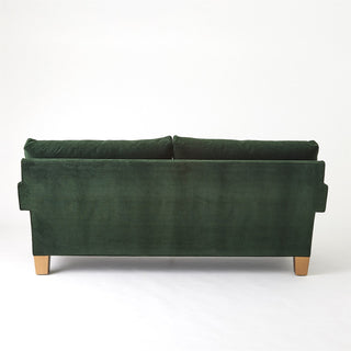 Square Sofa -Green Velvet