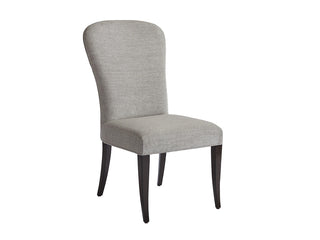 Schuler Dining Chair – Upholstered Balloon-Back, Customizable Fabric