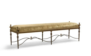 Maitland Smith 88-0448 - Majorca Bench (MAJ48) MUSLIN