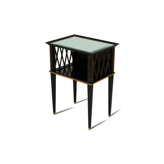 89-0404 - Noir Accent Table (SH07-071315)