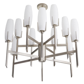 Vintage Silver Keifer Large Chandelier -  EMAIL FOR SPECIAL PRICING UP TO 60% OFF