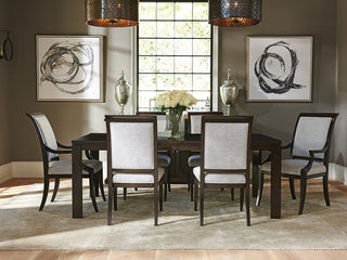 Kathryn Dining Arm Chair – Wilshire Finish & Customizable Upholstery