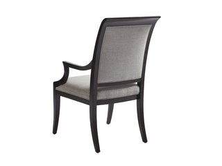 Kathryn Dining Arm Chair – Wilshire Finish & Customizable Upholstery