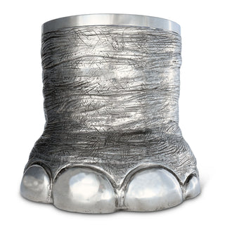 Pewter Elephant Foot Ice Bucket