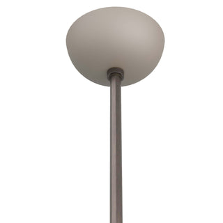 Wade Flush Mount Matte Taupe Steel Shade