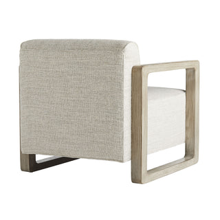 Duran Chair - Fieldstone Gray Linen with Smoke Finish