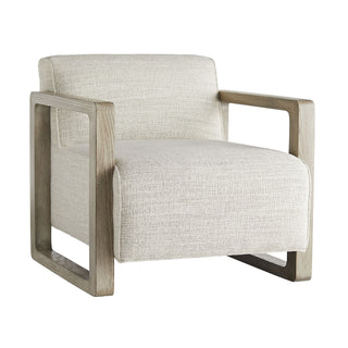 Duran Chair - Fieldstone Gray Linen with Smoke Finish