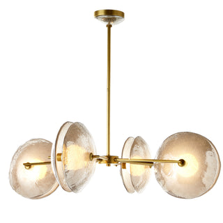 Whitney Chandelier - Moody Sophistication in Smoke Luster