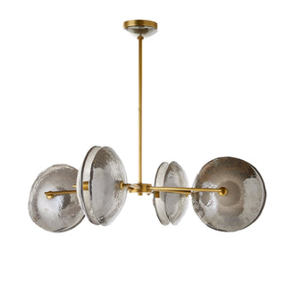 Whitney Chandelier - Moody Sophistication in Smoke Luster