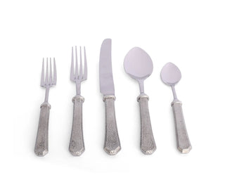 Hammered Flatware Set