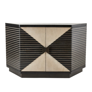 Vector Credenza - Ebony Finish -  Sleek and Modern Storage Solution