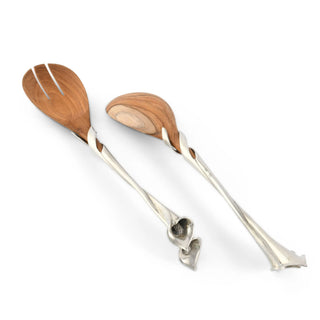 Lily Salad Servers