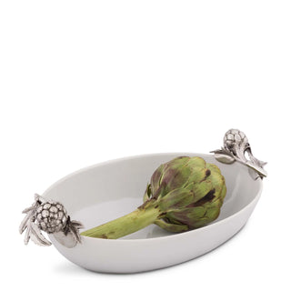 Artichoke Stoneware Serving Dish