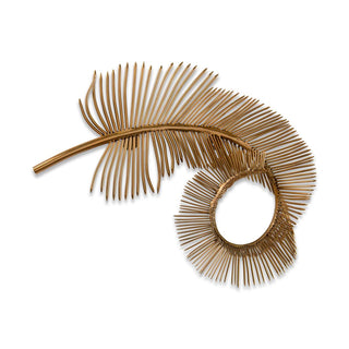 Coiled Brass Plume II GBG-2713