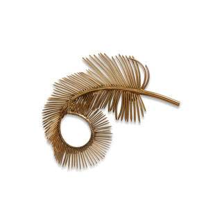 Coiled Brass Plume III GBG-2714