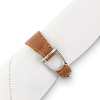 Stirrup Vegan Leather Napkin Ring