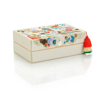 Belle Fleur Beaded Box Large JRA-14215