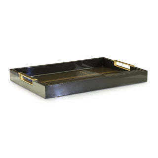 John Richard Tenebra Tray with Brass Handles, Large JRA-14575