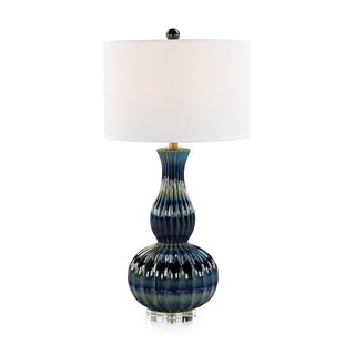 Genevieve Table Lamp, Blue JRL-10907