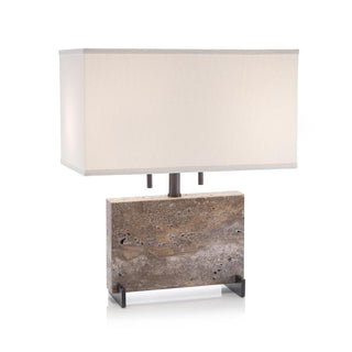 Layered Stone Block Table Lamp JRL-9719