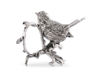 Pewter Song Bird Napkin Ring