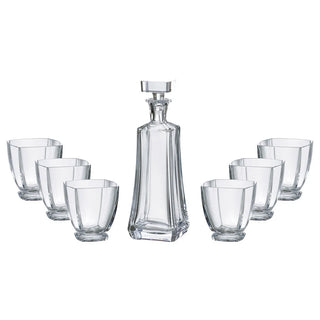 AREZZO Set - 1 Decanter, 6 Glass, 25 oz.