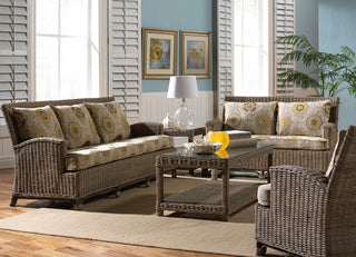 Exuma 5 PC Seating Set w/beige cushions