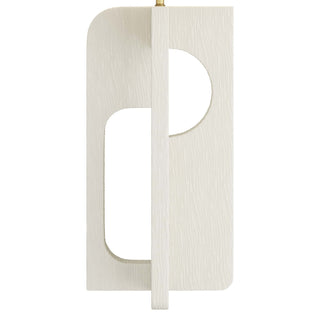 Tevin Lamp - Midcentury Inspired Matte Ivory Design