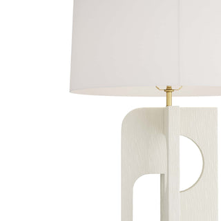 Tevin Lamp - Midcentury Inspired Matte Ivory Design