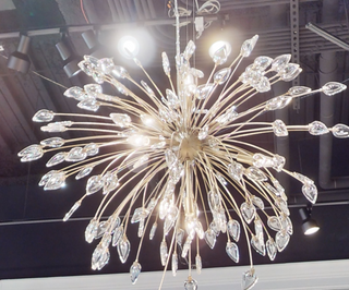 Reveille: Crystal Constellation Seven-Light Pendant Chandelier