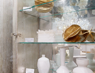 CRYSTALS ON WHITE BOX