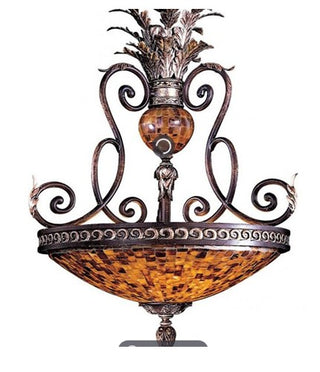 Maitland Smith  Brass Chandelier
