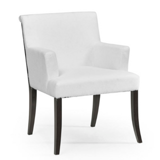 Modern Geometric Dining Arm Chair - Oak Finish | JC Modern Dining Chair Collection