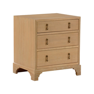 Cooper River Chest – Cerused Oak Finish with Nickel Pulls