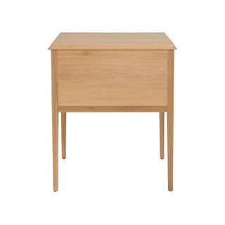 San Remo Chest - Oak with Tapered Legs and Streamlined Design