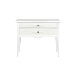 Georgian Lowboy with Luxe Linen Drawer - White or Black