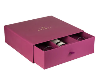 Gift Box, Set of 2 Flutes with Space